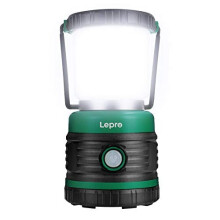 Lepro Camping Lantern Battery Powered, 1500 Lumen Camping Lights, Dimmable 4 Lighting Modes, Water Resistant Hanging Tent Lights for Camping, Hiking,