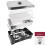 Browin 330001 Table Smoker with Thermometer Stainless Steel 3