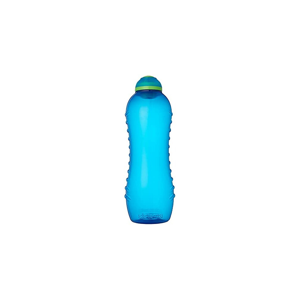 Sistema Twist 'n' Sip Water Bottle, Leakproof Water Bottle, 620 ml, BPA-Free, Blue