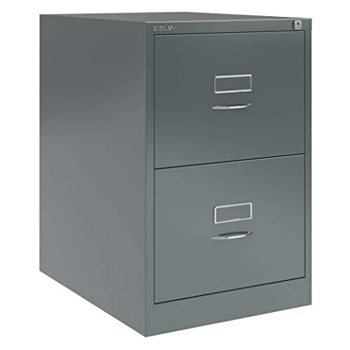 Bisley Filing Cabinet, Metal, Anthracite Grey, One Size 1