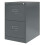 Bisley Filing Cabinet, Metal, Anthracite Grey, One Size 3
