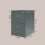 Bisley Filing Cabinet, Metal, Anthracite Grey, One Size 5