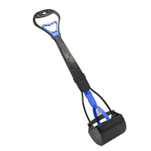Living Express 28" Large Pooper Scooper for Dog-Long Handle Dog Poop Scooper-Pet Waste Pick Up Jaw Scooper Without Smelling,Durable Spring Easy to