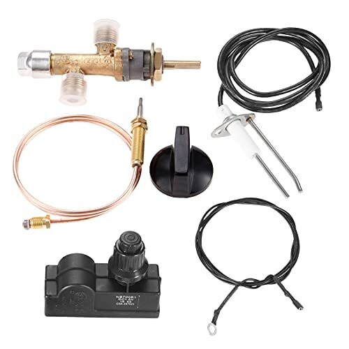 Gohantee Gas Fire Pit Control Safety Valve Universal Gas Thermocouple ...