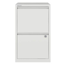 Bisley Filing Cabinet, Metal, Traffic White, One Size
