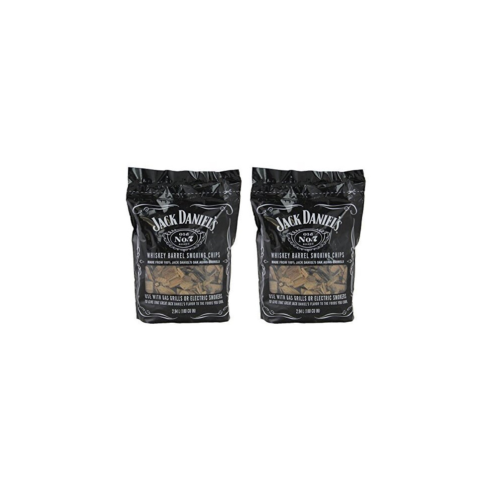 Jack Daniels 01749 Wood BBQ Smoking Chips (2 Pack)