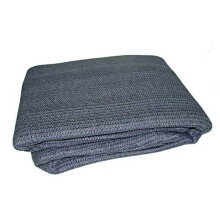 Breathable Caravan Awning Carpet Weaveatex Motorhome Tent Groundsheet Matting - Blue/Grey (2.5m x 5.5m)