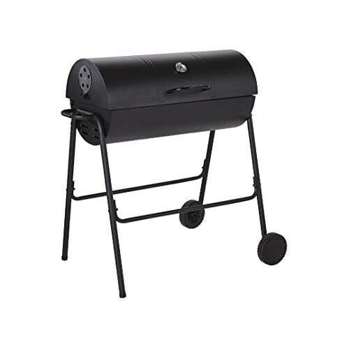 Tesco Steel Barrel Charcoal Barbecue Black (Missing Temperature Gauge