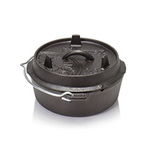 Petromax Fire Pot ft3 (Dutch Oven) (Flat Base)