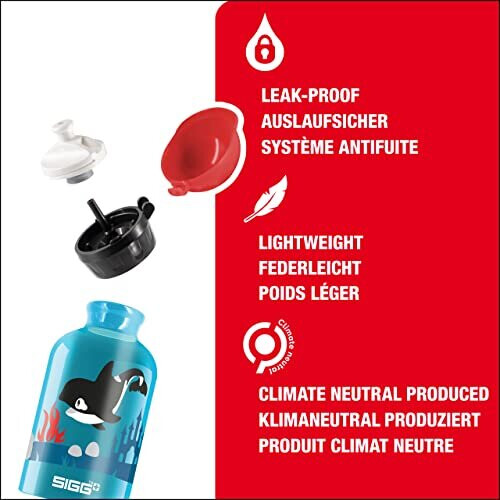 Sigg Gobelet - Sigg - Orca - 300 ml - Alluminio - Blu 2