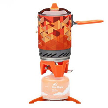 Fire-Maple FMS-X2 Camping Stove Gas System | Portable Pot / Jet Burner Outdoor Gas Cooking Essentials | Compact Equipment for Hiking Trekking