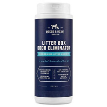 Rocco & Roxie Litter Box Odor Eliminator â Best Natural Urine Deodorizer for Cat Litter Boxes â You Wonât Need to Change The Cat Litter as Often