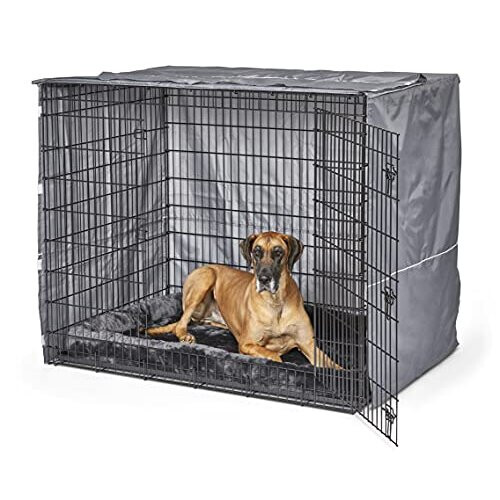 New World XXL Dog Crate Cover Privacy Dog Crate Cover Designed to Fit Midwest Ginormous Dog Crate Models SL54 SL54DD Machine Wash Dry Gray on OnBuy