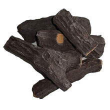 Coals 4 You, 5 PIECE GAS FIRE REPLACEMENT CERAMIC FIBRE LOG SET, Black