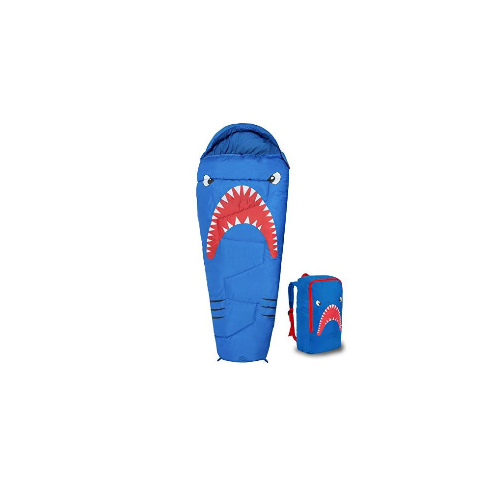 920G Lightweight Kids Sleeping Bag - Mummy Style. Toddler - Junior. Warm Snuggle Sleeping Bags For Children By Highlander