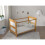 (Sunset Pine/White	) Lucy | Cot Bed 140x70cm 2