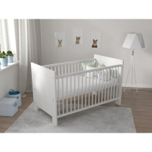 (White) Lucy | Cot Bed 140x70cm