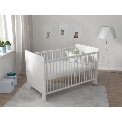 (White) Lucy | Cot Bed 140x70cm