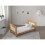 (Sunset Pine/White	) Lucy | Cot Bed 140x70cm 3