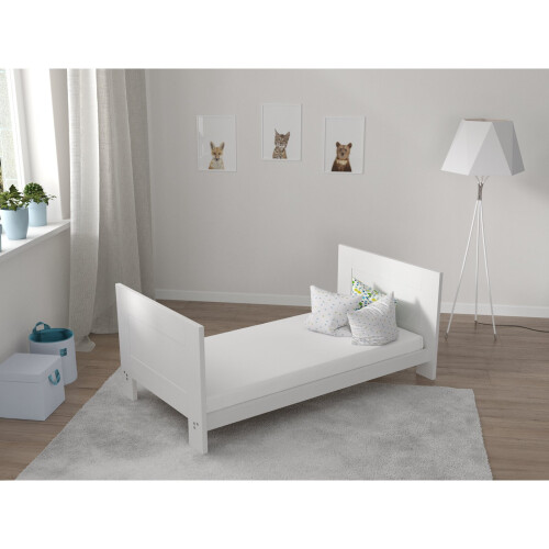 (White) Lucy | Cot Bed 140x70cm 2