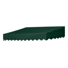 IDM Worldwide Traditional Door Canopy Forest Green 6 ft.