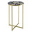 URBN Living Black Gold Marble Effect Side Table Coffee Sofa End Night Stand 4