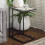 URBN Living End Table C-Shaped Coffee Snack Table Stand Over Bed Metal Frame New 3