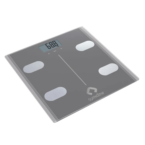 (Grey) Gymcline Body Analysis Scale, Silver or Space Grey 1