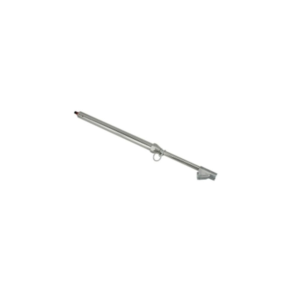 Re-Calibratable Tire Pressure Service Gauge, Dual Head Straight Foot Chuck, 10-160 Psi 753678157155