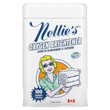 Nellie's Oxygen Brightener - 100 mittalusikallista - Ymp rist yst v llinen tahranpoistoaine - Turvallinen vaihtoehto valkaisuaineelle - Septiseen