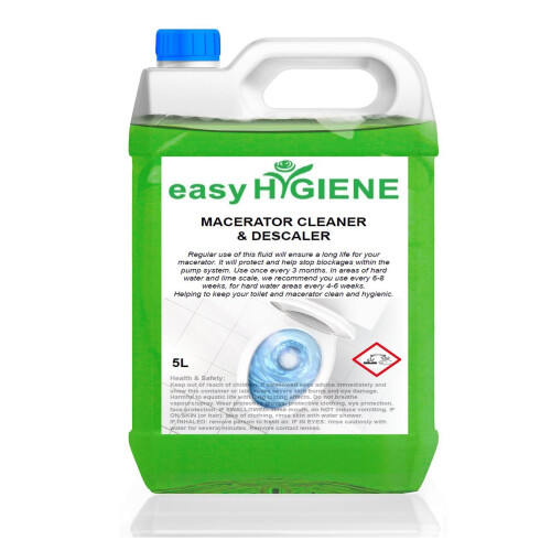 5L 1x 5 LITRE Macerator Toilet Descaler Cleaner for Septic Saniflo pumps