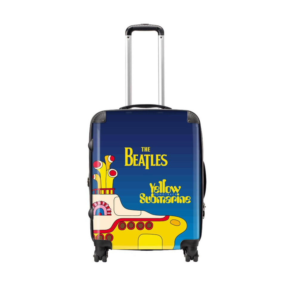 (The Going Large) Rocksax The Beatles Travel Backpack Luggage - Yellow Submarine Film