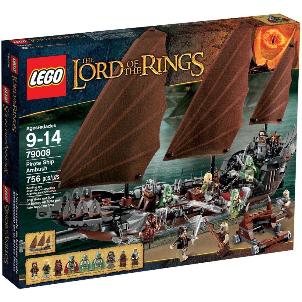 LEGO The Lord Of The Rings Pirate Ship Ambush 79008