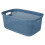 URBN Living (Dark Blue) 30L Large Plastic Laundry Clothes Basket Handles 3