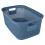 URBN Living (Dark Blue) 30L Large Plastic Laundry Clothes Basket Handles 1