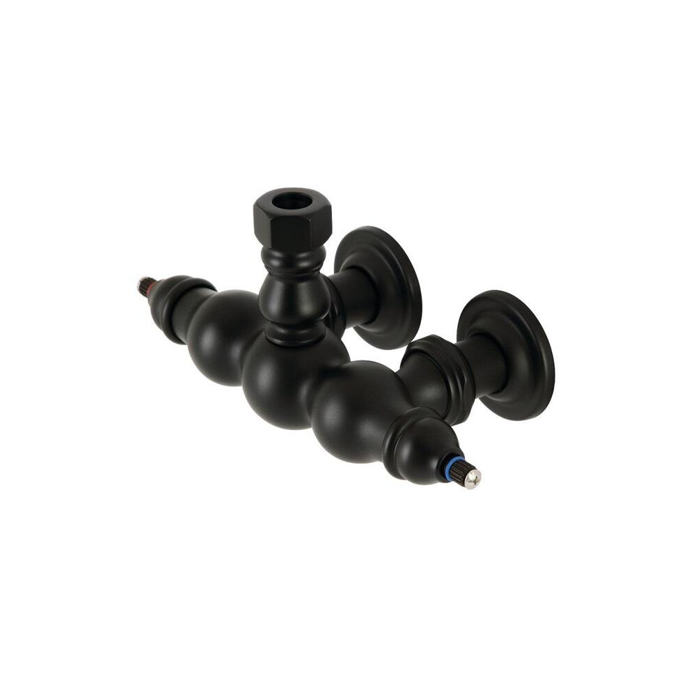 Vintage 3.38 In. Wall Mount Faucet Body, Matte Black 753678336536