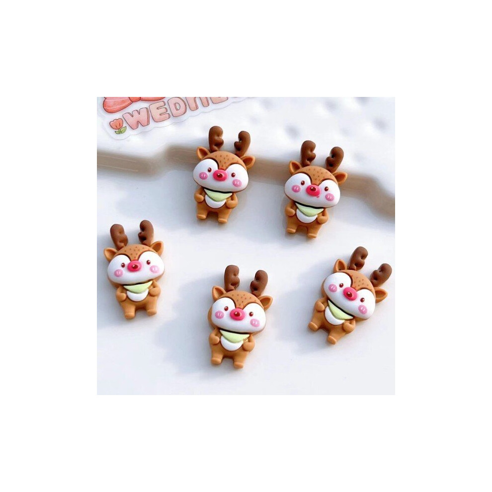 (G) Cute Mini Christmas Series Flat Back Resin Cabochons Scrapbooking DIY Jewelry Craft Decoration Accessories-image-OPC-PB7PJSZ-NEW