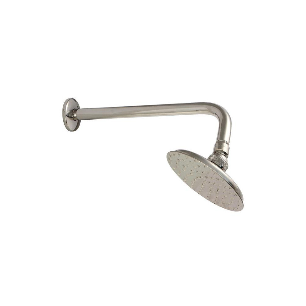 5.25 In. Victorian Shower Head With Shower Arm, Polished Nickel 753678297004