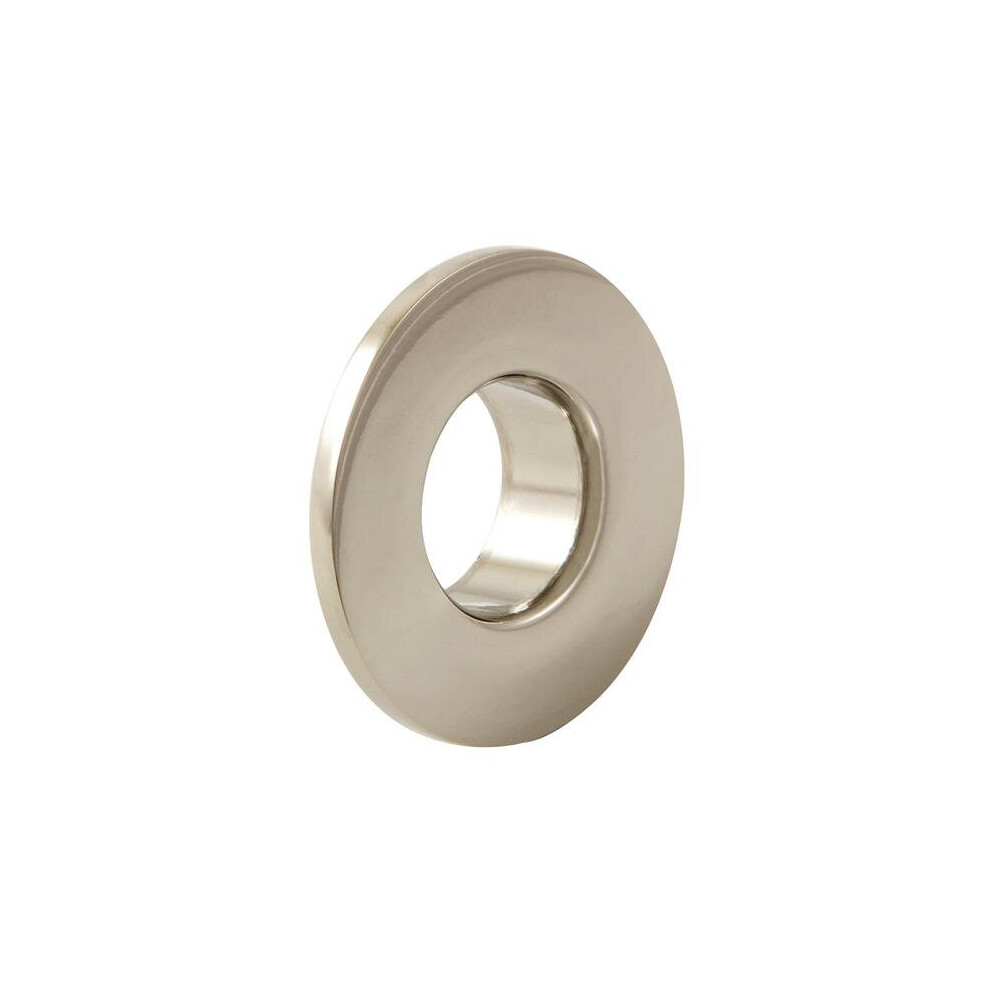Fauceture 1.19 In. Sink Overflow Hole Cover Ring, Polished Nickel 753678329361