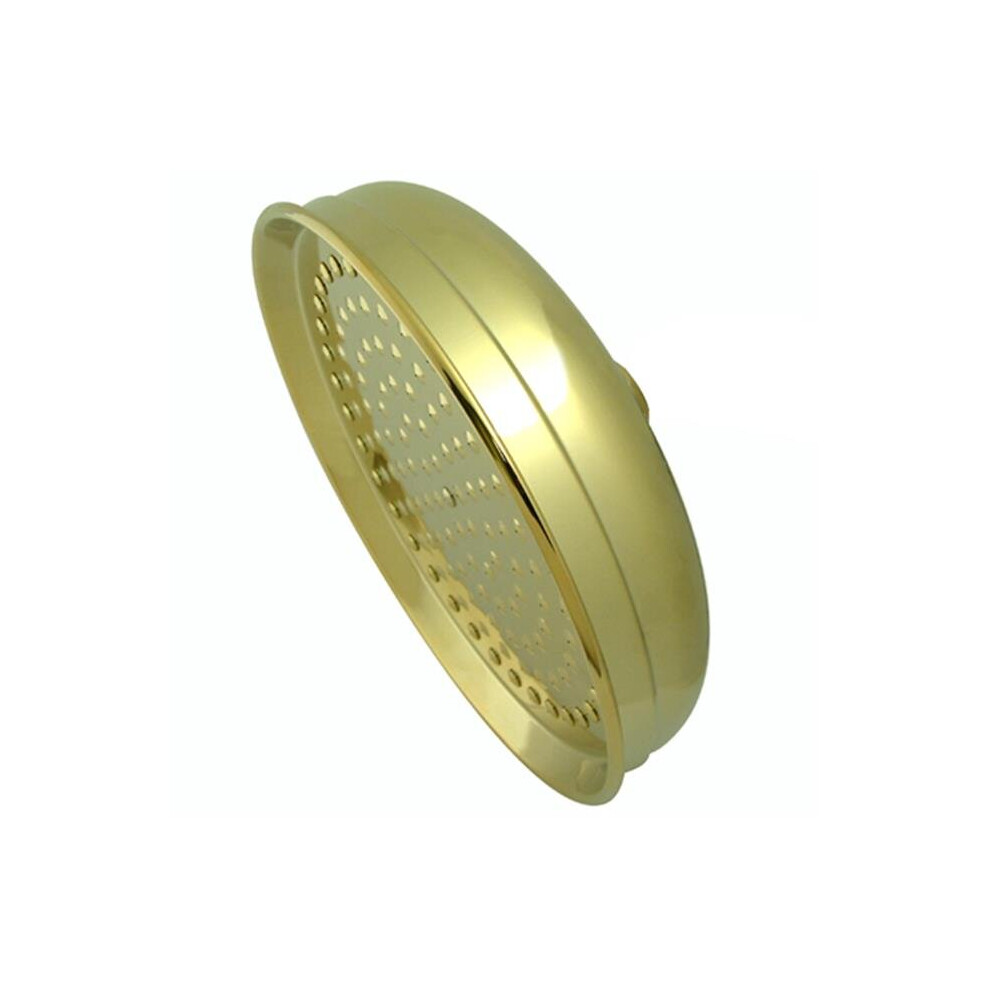 10 Inch Diameter Brass Rain Drop Shower Head - Polished Brass 753678302036