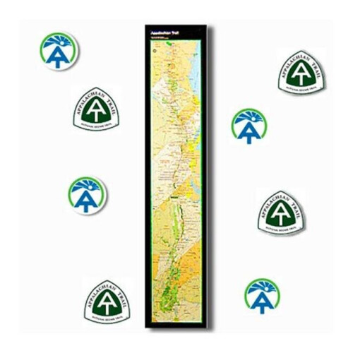 Appalachian Trail Strip Map