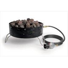 58041 Portable Propane Campfire, With 8 Ft. Hose And Regulator
