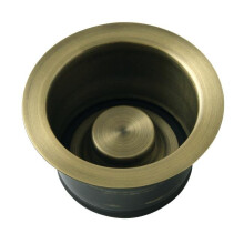Extended Disposal Flange, Antique Brass