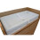 L A Baby  32 in. 4 Sided Changing Pad - White 1