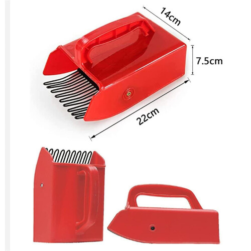 Berry Picker Plastic Blueberry Picking Tool With Metallic Comb For Garden 2