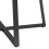 Living And Home Modern Round Dining Table with Tempered Glass Top 6