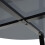 Living And Home Modern Round Dining Table with Tempered Glass Top 5