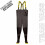 Vass Tex Team Vass Edition Heavy Duty Chest Waders - Size 10 1