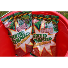 Dynamite Baits Frenzied Hemp Dark - Worm Groundbait