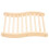 VidaXL vidaXL Solid Wood Pine S-Shape Sauna Backrest Wooden Sauna Bench Backrest 3